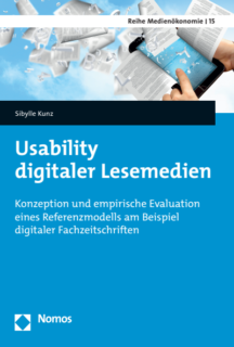 Zum Artikel "Neue Publikation: »Usability digitaler Lesemedien«"