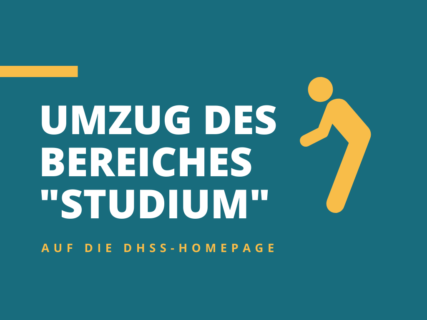 Zum Artikel "Umzug des Bereiches “Studium” auf die DHSS-Homepage"