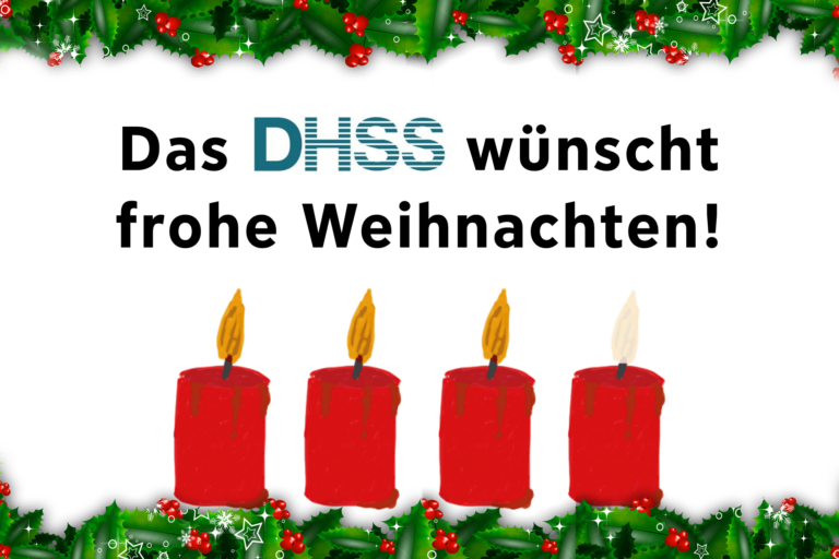 Das DHSS wünscht frohe Weihnachten!