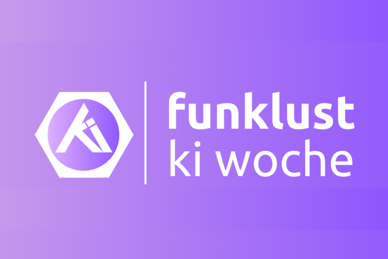 Nächsten Montag (10.6.) startet die „funklust KI Woche“