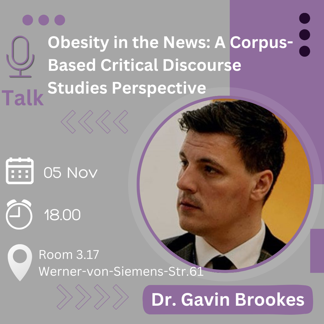 Zum Artikel "Talk on Obesity in the News: A Corpus-Based Critical Discourse Studies Perspective by Gavin Brookes"