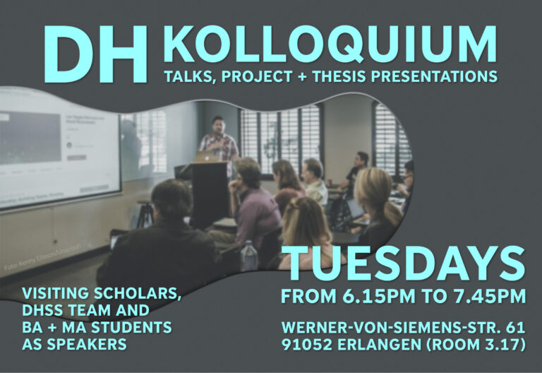 DH Kolloquium im WiSe 2024/25
