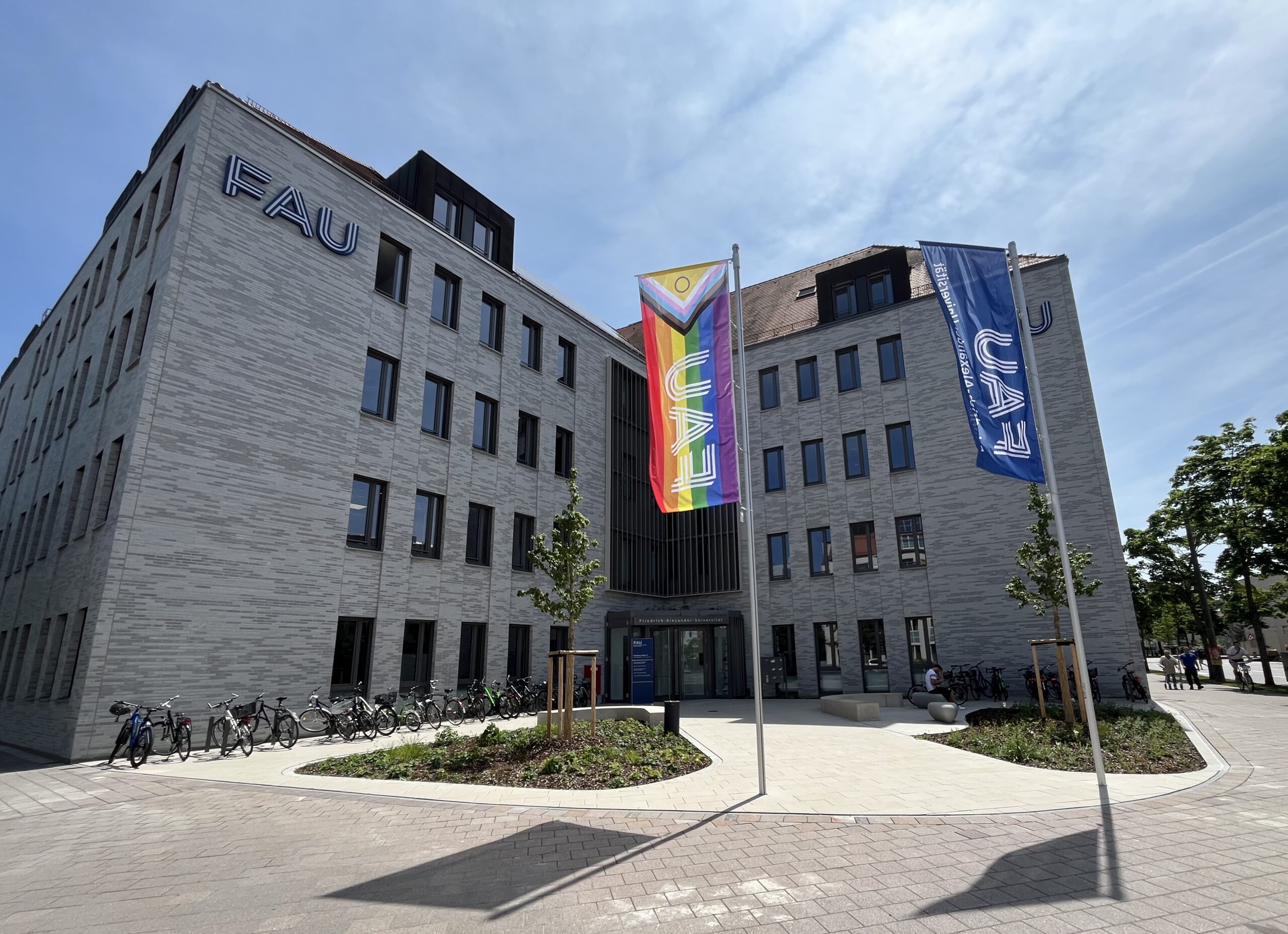 Außenansicht des Gebäudes Nürnberger Straße 74, Erlangen