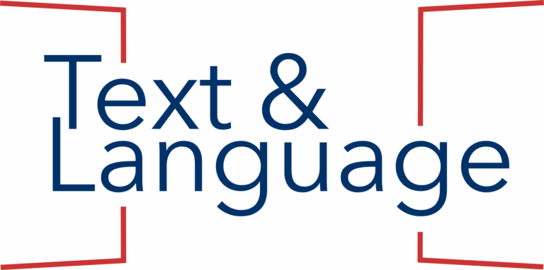 Text and Language Lab introduces its new logo